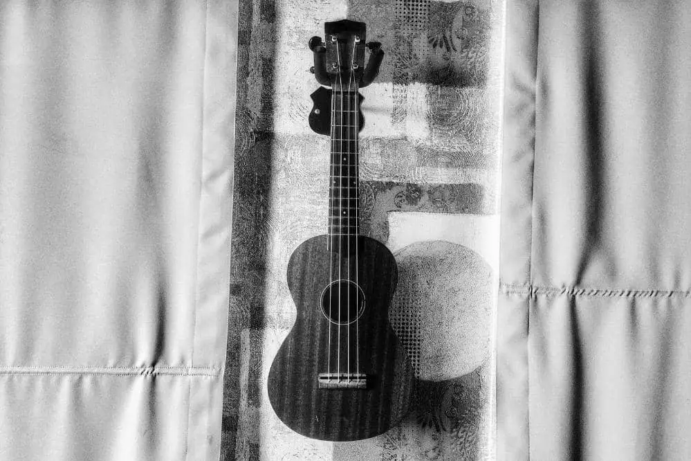 old ukulele